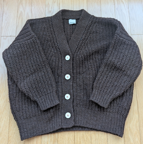 Babaa Cardigan no. 19 Earth - Picture 2 of 7